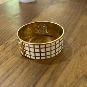 COACH Plaid Bangle
